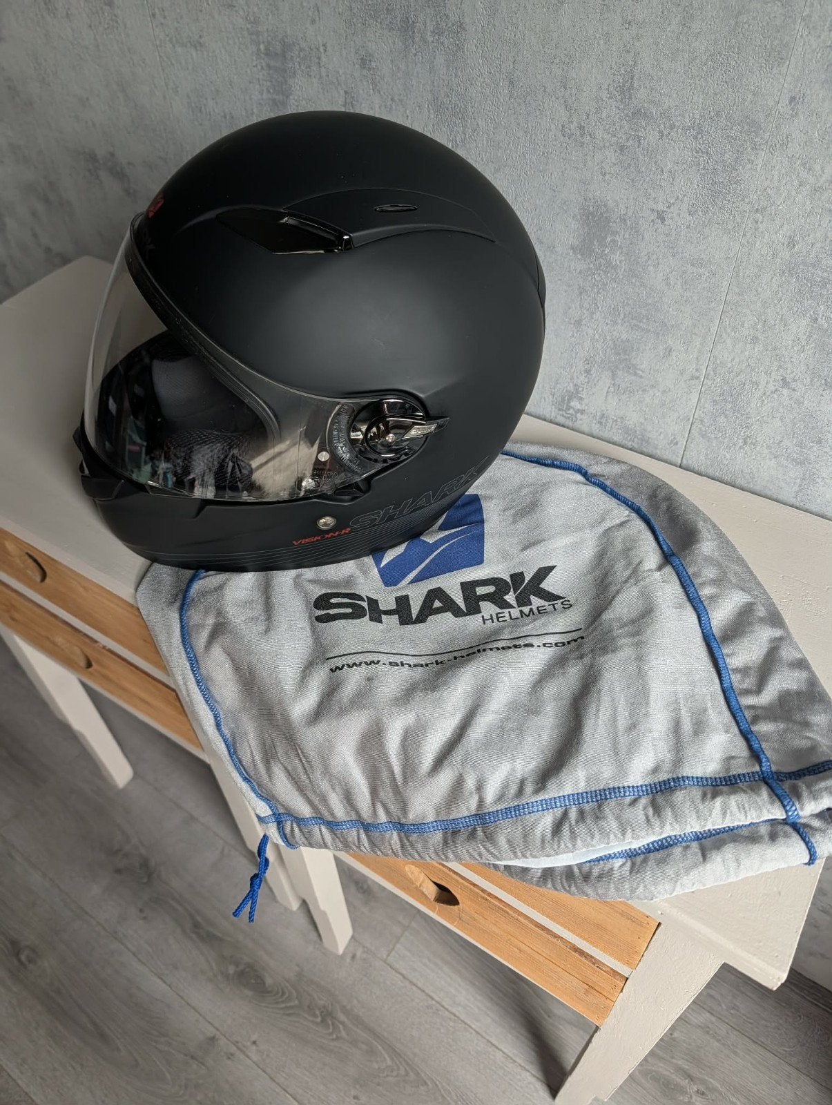 Shark Vision-R integraalhelm – Mat zwart – Maat XS, Motoren, Kleding | Motorhelmen, XS, Shark, Ophalen of Verzenden, Integraalhelm