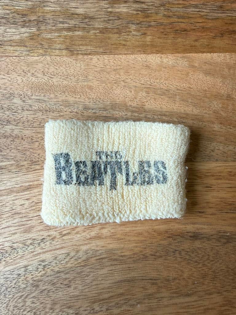 The Beatles - Wrist sweatband (not used), Ophalen of Verzenden