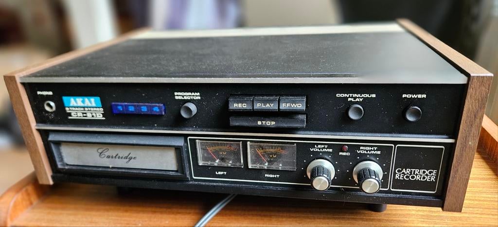 Vintage AKAI CR-81D 8-track cartridge speler/recorder, Ophalen, Akai