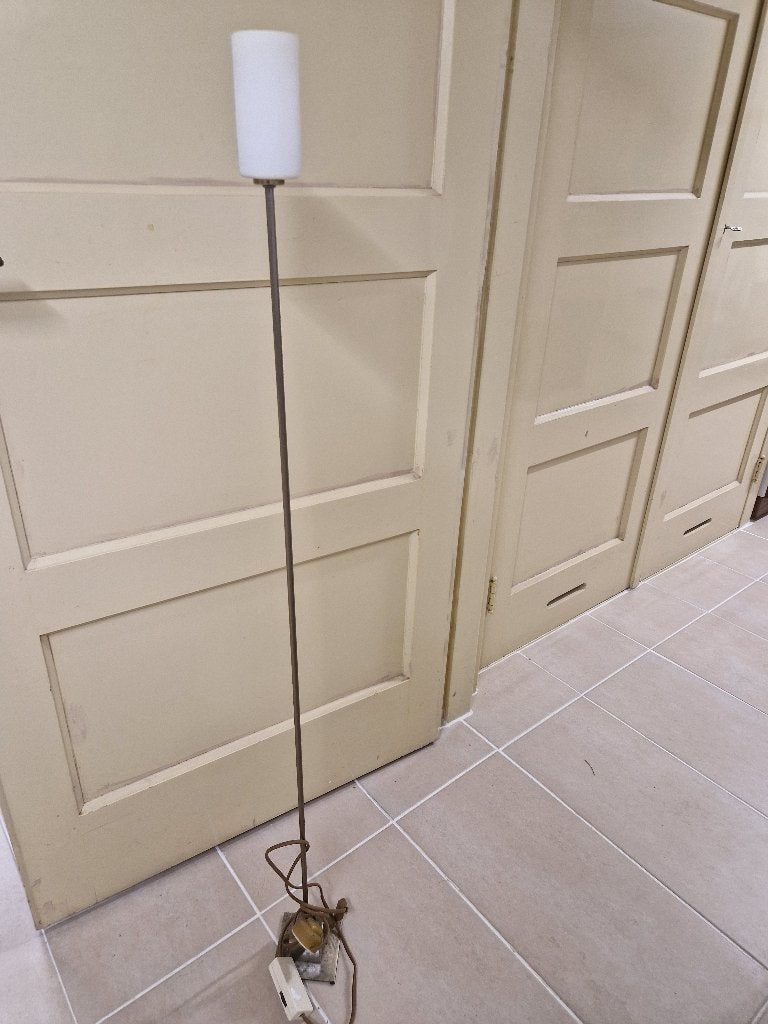 Staande lamp, Ophalen, Gebruikt, Metaal, 100 tot 150 cm