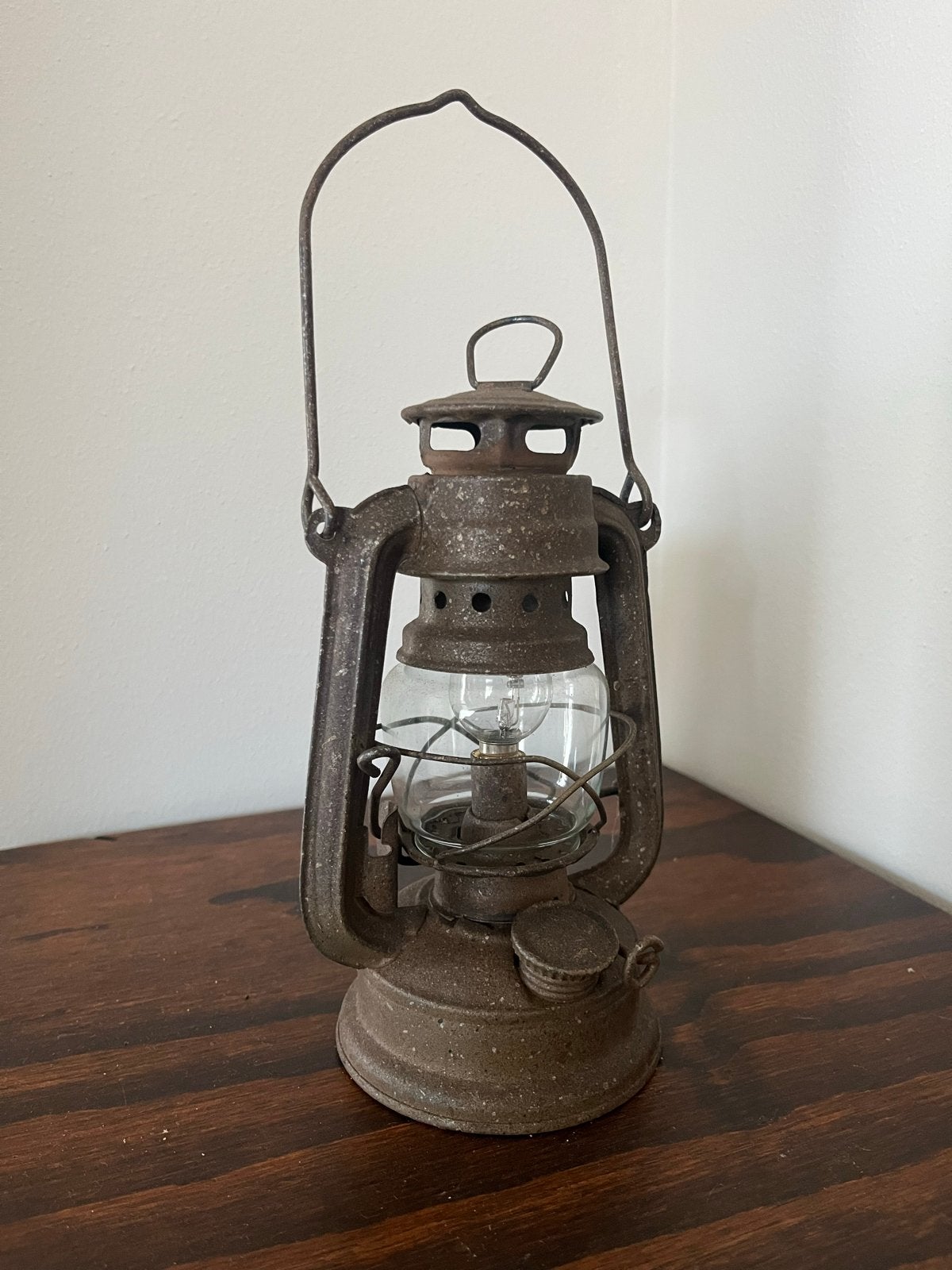 Decoratieve LED lantaarn - Vintage stijl, Ophalen of Verzenden
