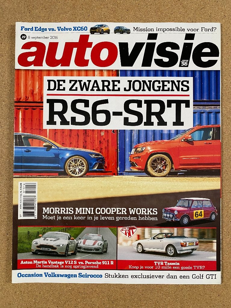 Autovisie 19 2016, Verzenden, Gelezen, Algemeen