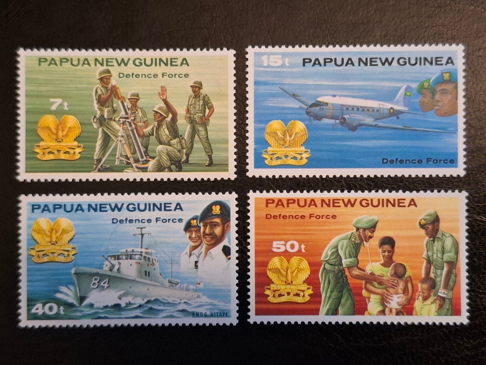 Papua Nieuw-Guinea 1981 Military, Ophalen of Verzenden, Postfris