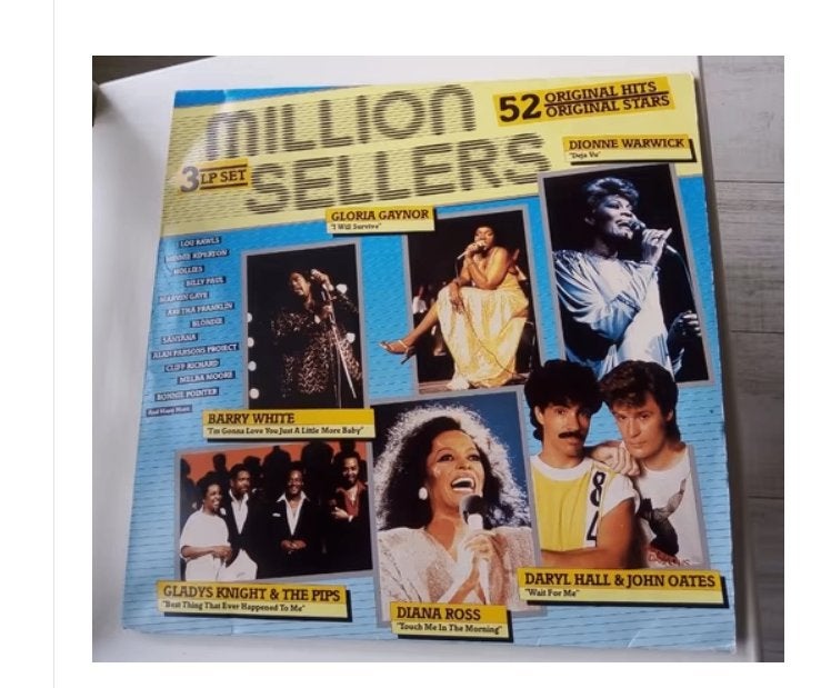 original 3 lp's-million sellers *1981*, Cd's en Dvd's, Vinyl | Pop, LP, Gebruikt, Pop, Ophalen of Verzenden