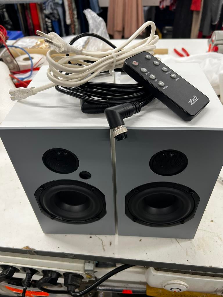 Nubert Nuboxx A 125 compact speakerset wit, Ophalen, Nubert, Nubert, Zo goed als nieuw