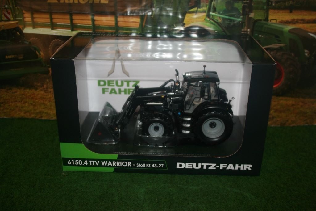 Boeryes: Deutz-Fahr 6150.4 TTV Warrior met Stoll FZ 43-27, Ophalen of Verzenden, Nieuw, Tractor of Landbouw, Universal Hobbies