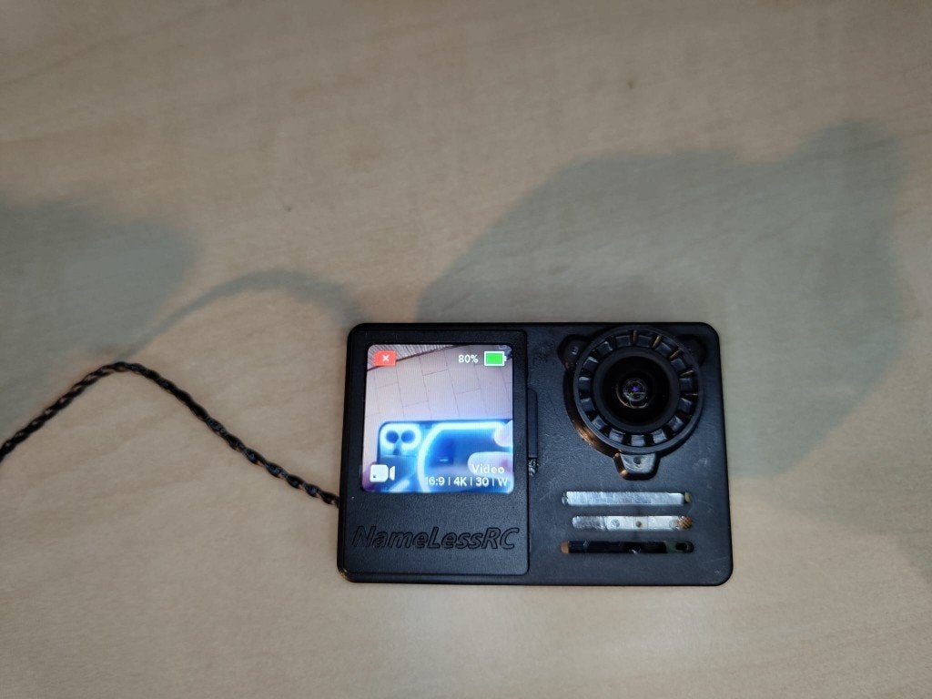 NamelessRC Naked GoPro 12, -, -, Ophalen of Verzenden, Zo goed als nieuw