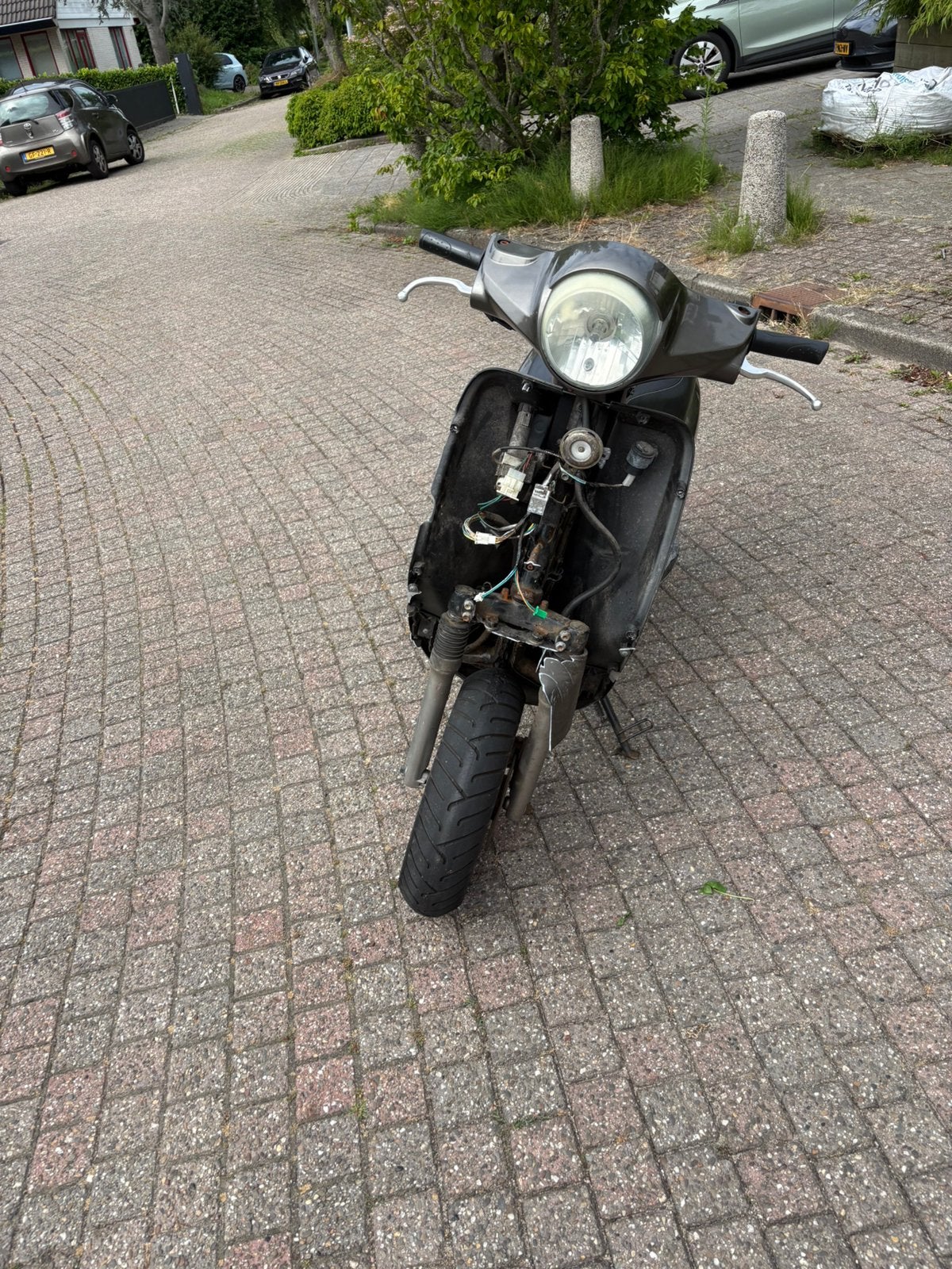 sym fiddle 2 2016 schadescooter, Ophalen, Gebruikt, Maximaal 45 km/u, Benzine