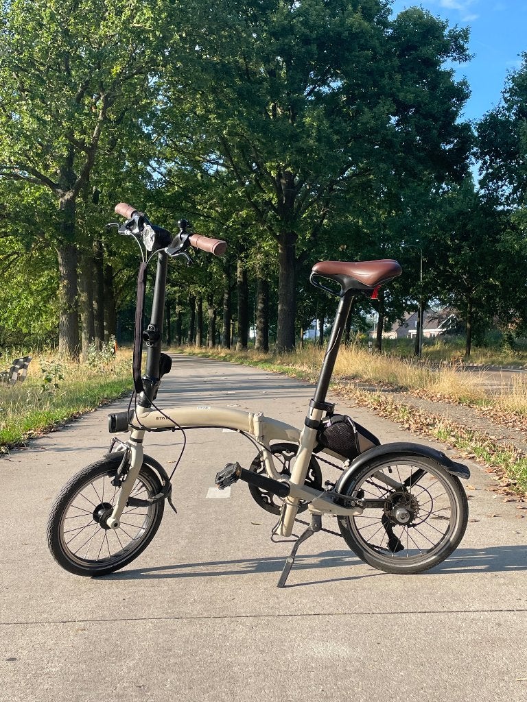 Decathlon Fold Light 1 second Vouwfiets van 1 jaar oud, Gebruikt, Velgrem, 14 tot 16 inch, Versnellingen