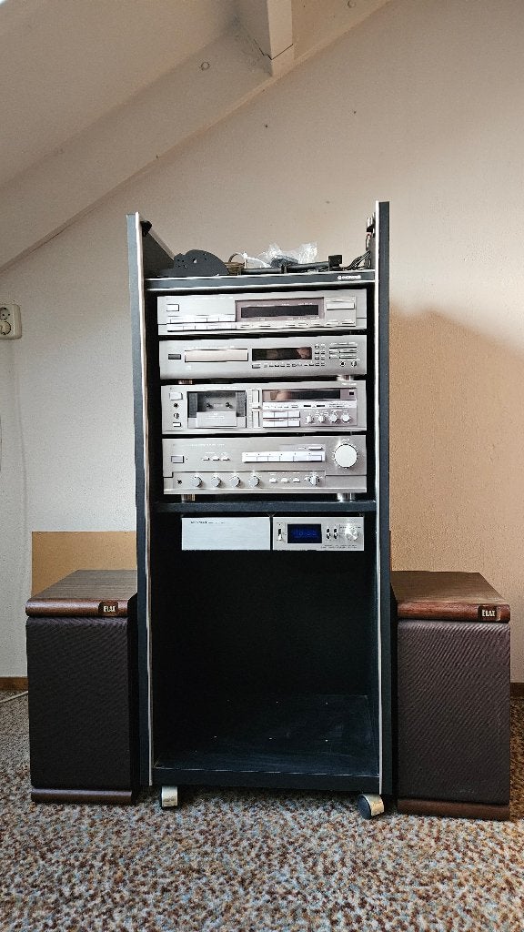 TK Yamaha vintage stereo set in uitstekende staat, Cassettedeck, Losse componenten, Zo goed als nieuw, Ophalen