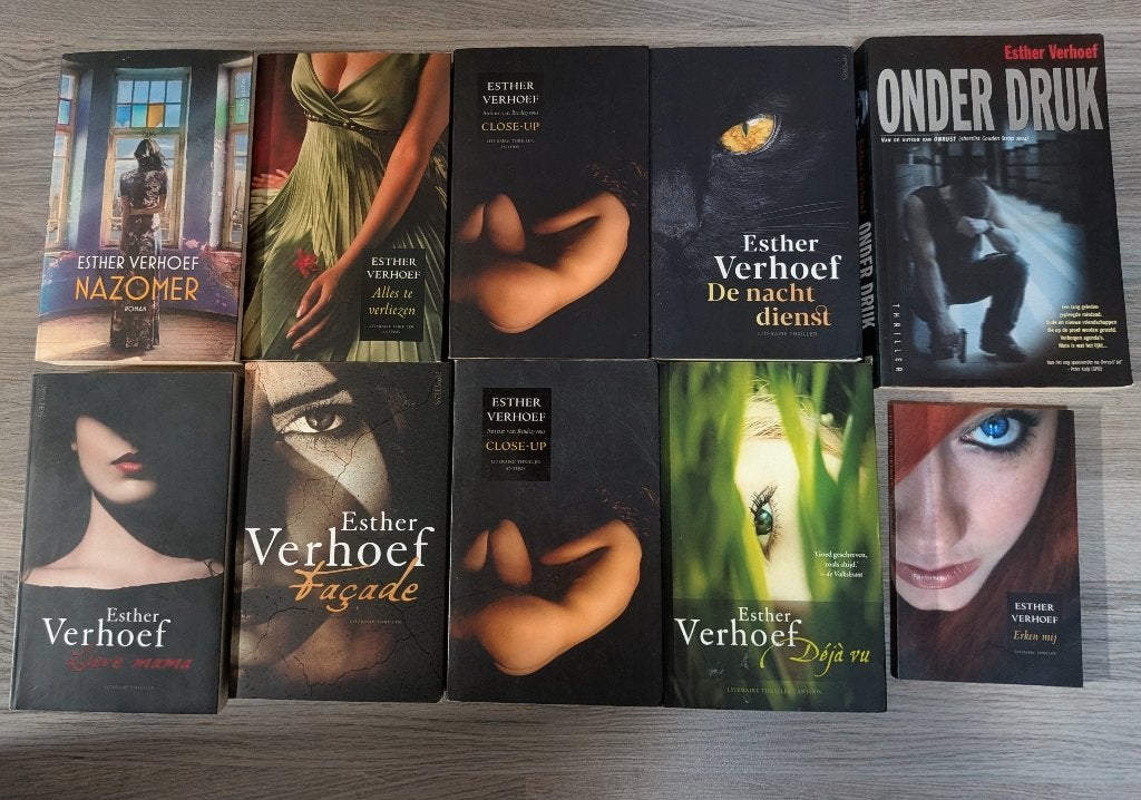 Esther Verhoef diverse titels, Ophalen of Verzenden, Zo goed als nieuw, Overige