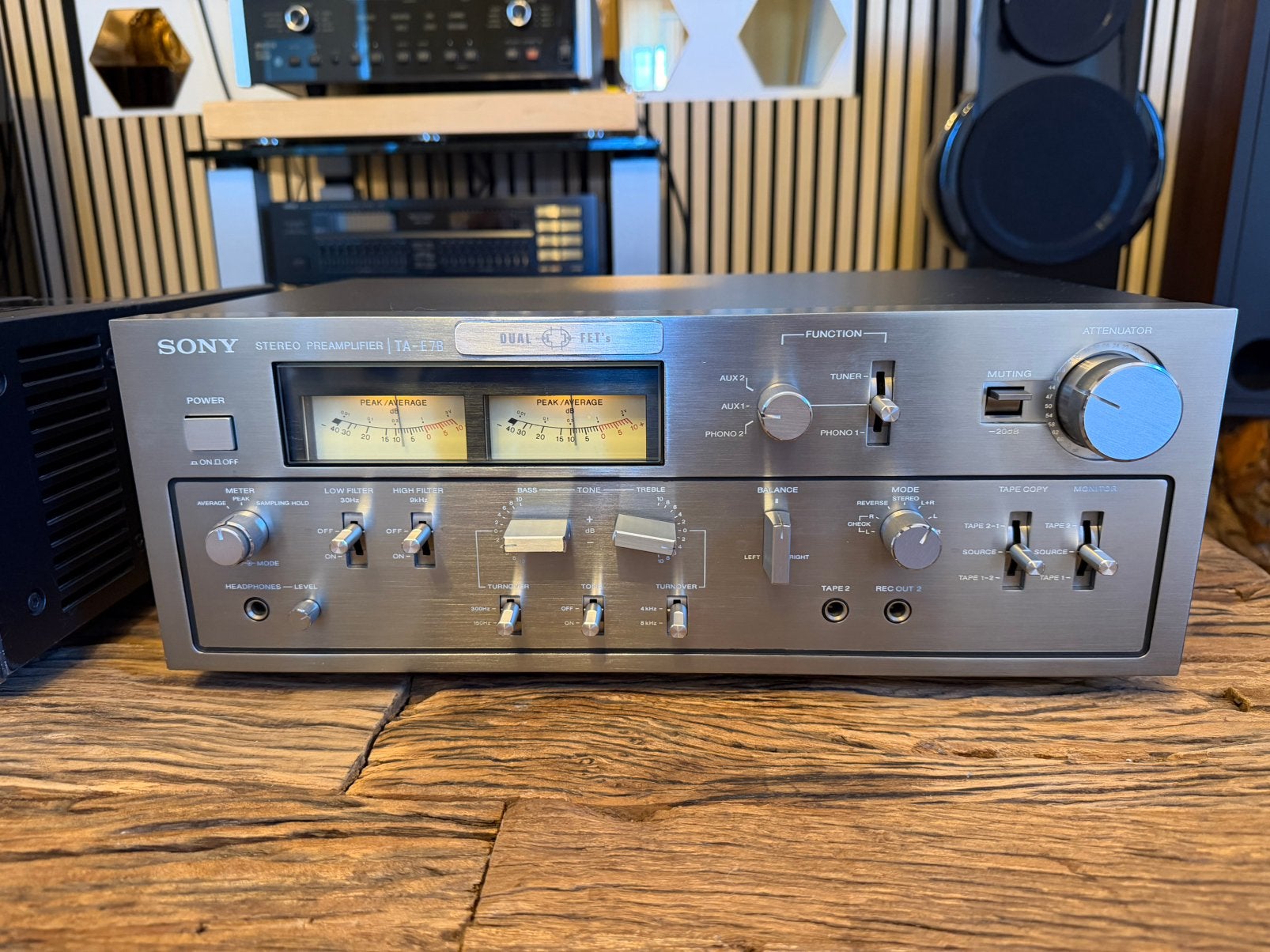 Sony ta-e7b, Ophalen, Zo goed als nieuw, Sony