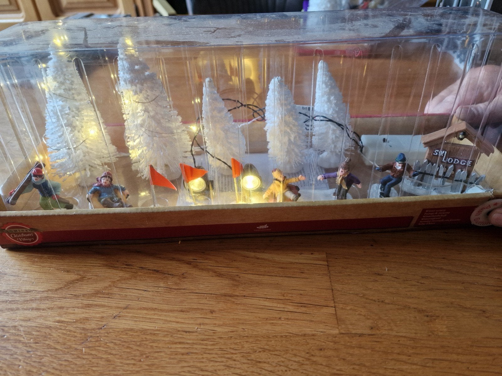 Winterlandschap met verlichting, Ophalen, Nieuw