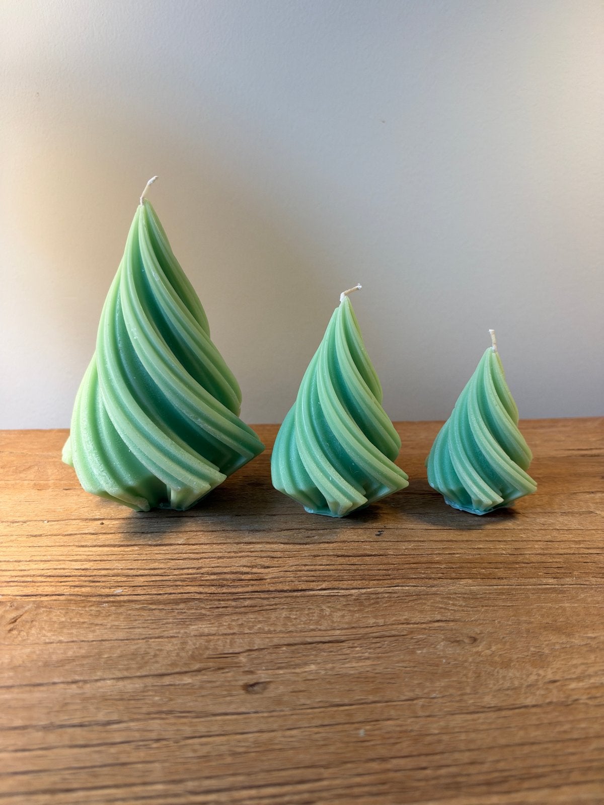Kerstboom kaarsen lichtgroen Kitsch Kitchen, Ophalen of Verzenden, Nieuw