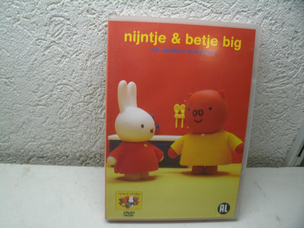 dvd 231k nijntje en betje big, Alle leeftijden, Ophalen of Verzenden, Zo goed als nieuw