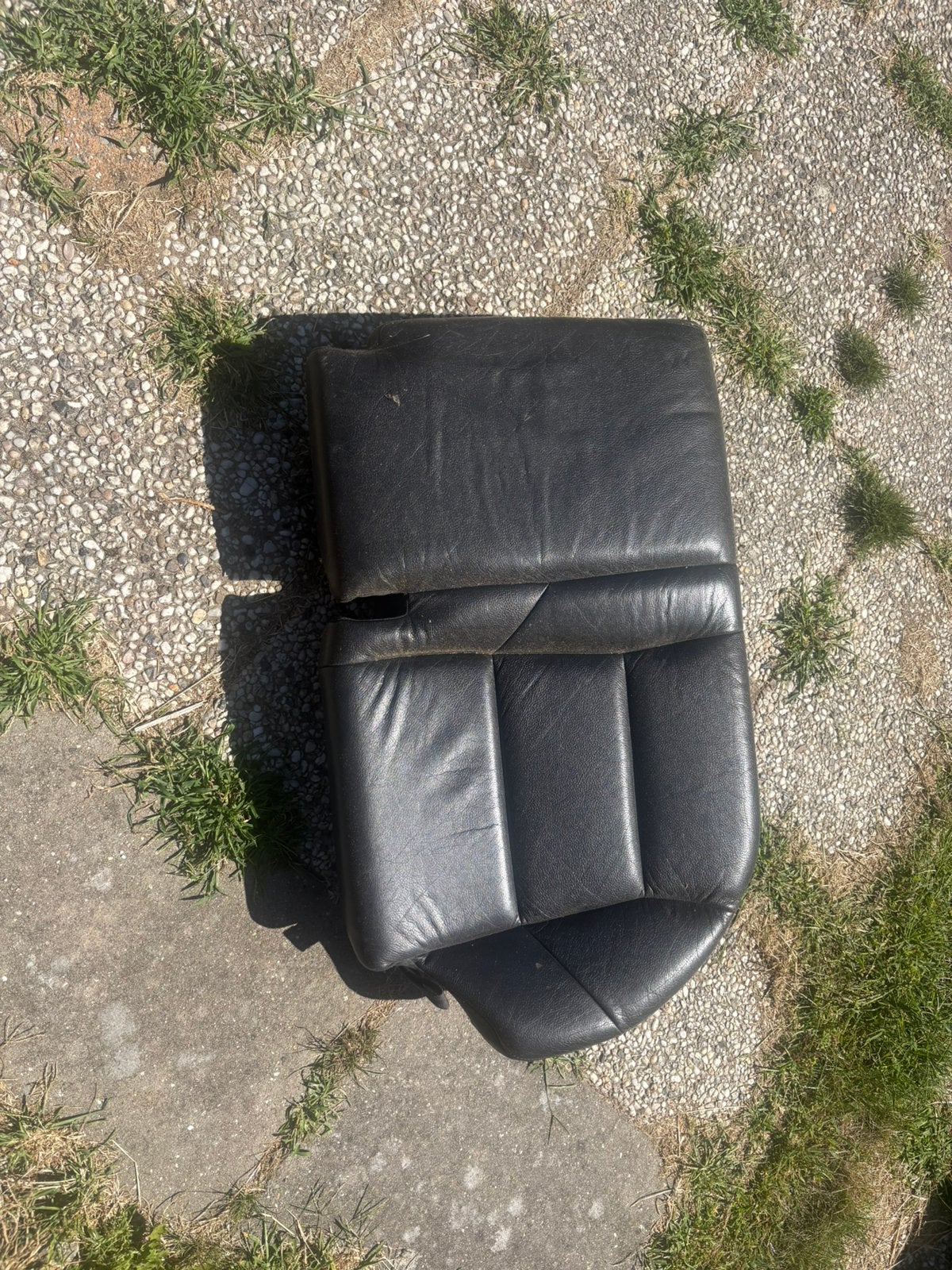 Volvo V70 achterbank zitting zwart leder, Auto-onderdelen, Ophalen, Gebruikt, Volvo