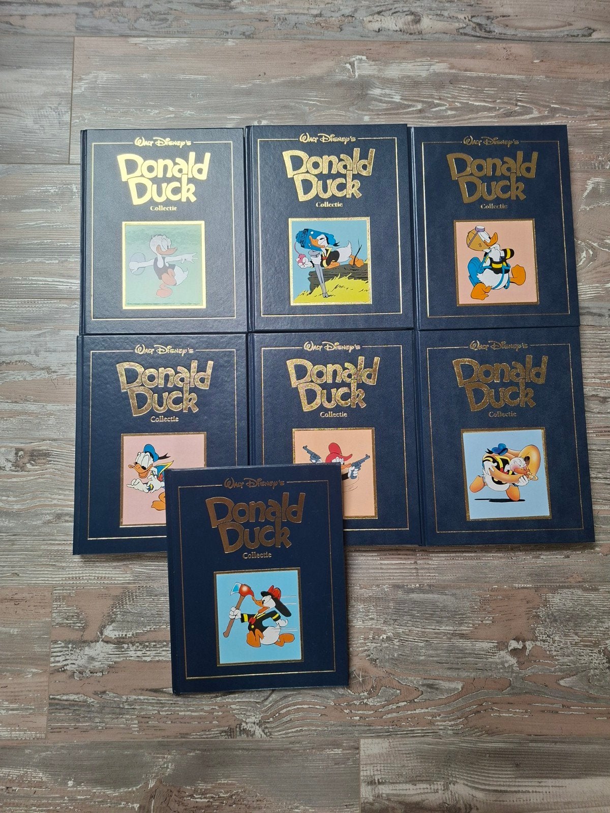 Donald Duck Collectie - 7 hardcovers, Boeken, Ophalen