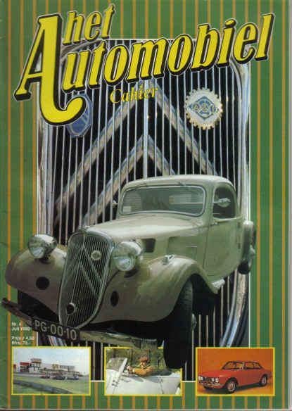 Automobiel 4 1980 : Alfa Romeo GT Sprint - Lancia Flaminia, Ophalen of Verzenden, Gelezen, Algemeen