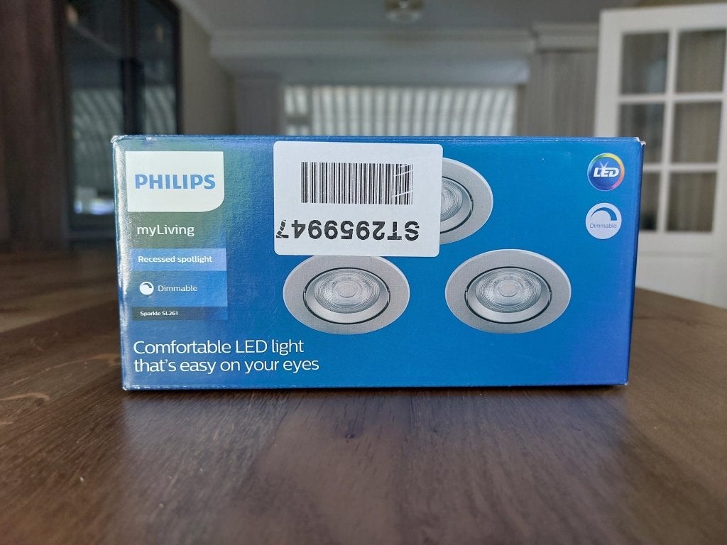 Philips LED inbouwspots (3x) – nieuw – dimbaar, Huis en Inrichting, Lampen | Spots, Kunststof, Dimbaar, Nieuw, Ophalen of Verzenden