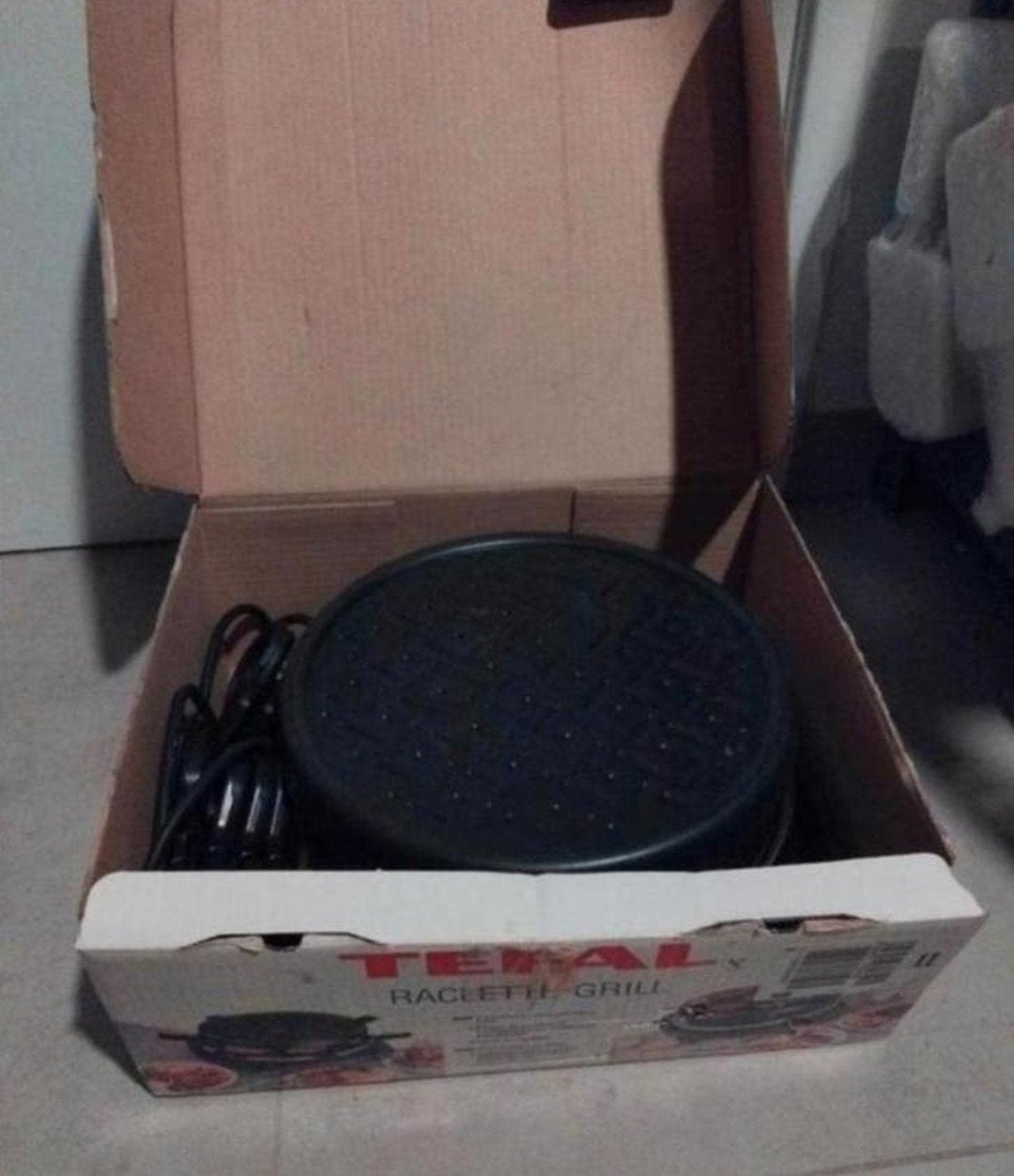 Tefal gourmet stel raclette grill met pannetjes gourmetstel, Witgoed en Apparatuur, Gourmetstellen, Ophalen of Verzenden