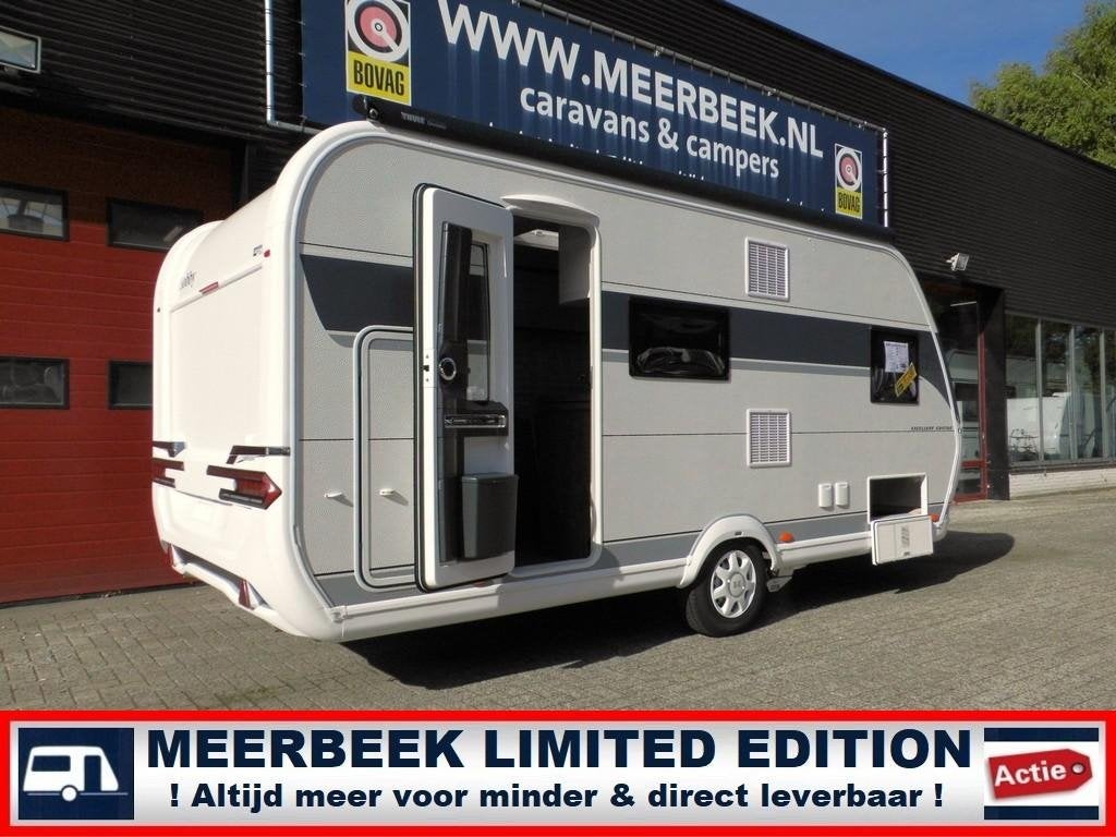 Hobby Excellent Edition 490 KMF 3694,=KORTING MOVER+THULE, Caravans en Kamperen, Overige typen, Hobby, Particulier, 5 tot 6 meter