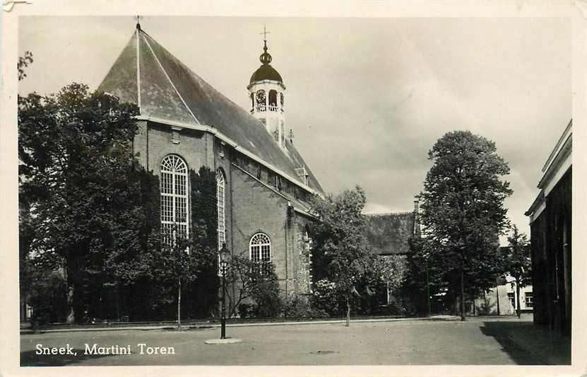377-245-001 Sneek Martini Toren, Verzenden, Voor 1920, Friesland