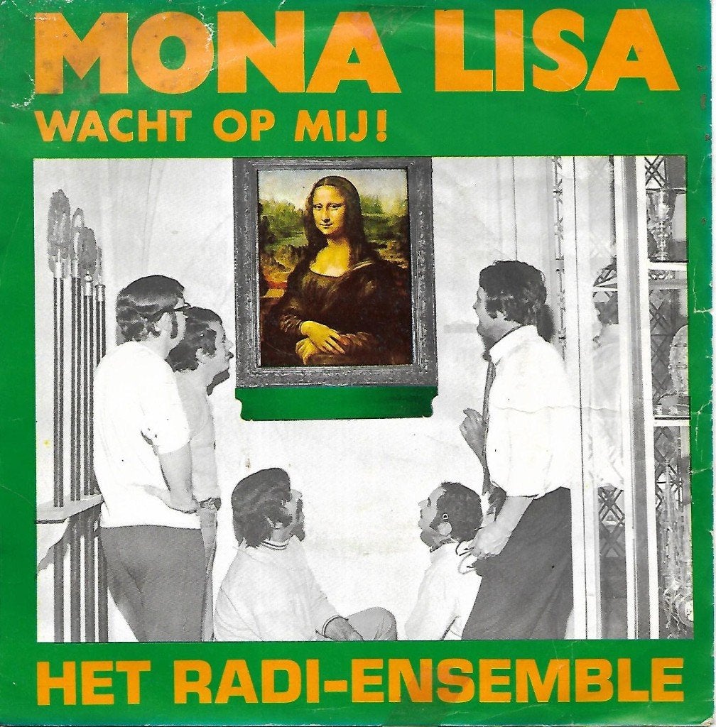 Het Radi-Ensemble - Wacht Op Mij, Mona Lisa ! (Telstar), Ophalen of Verzenden, Gebruikt, 7 inch, Nederlandstalig