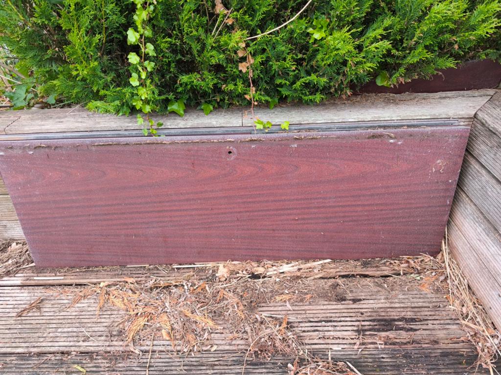 Trespa 10 mm dik, Minder dan 25 mm, Ophalen of Verzenden, Plank, Minder dan 200 cm