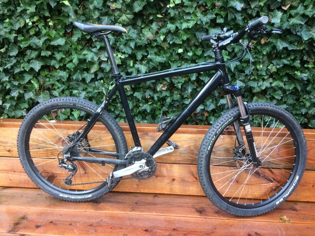 mountainbike, Fietsen en Brommers, Gebruikt, Hardtail, Schijfrem, 53 tot 57 cm