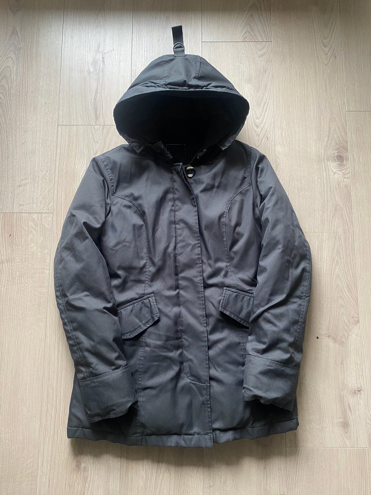 Winterjas Airforce, maar S, Ophalen of Verzenden, Zo goed als nieuw, Maat 36 (S), Grijs