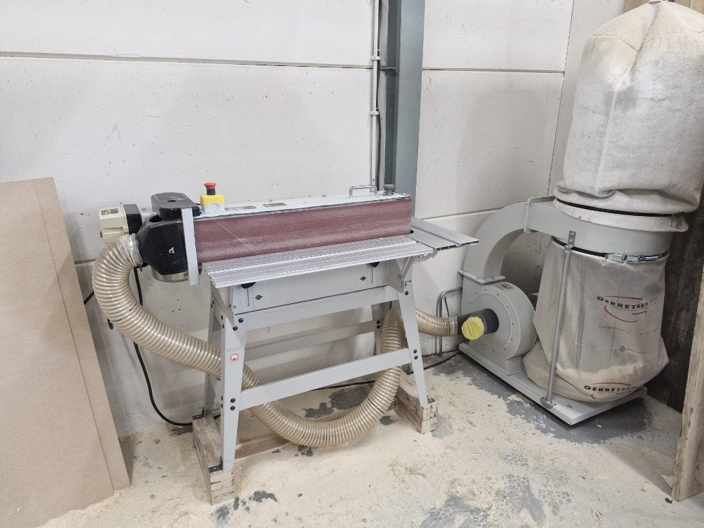 bandschuur machine met afzuiging, Ophalen, Gebruikt, 600 tot 1200 watt, Bandschuurmachine