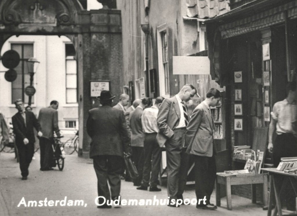 948831 Amsterdam 1967 Oudemanhuispoort mooie Europapostzegel, Ophalen of Verzenden, 1960 tot 1980, Gelopen, Noord-Holland