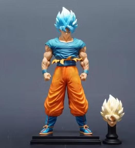 Dragonball Z collectors actie figuur Goku blauw haar (30cm), Ophalen of Verzenden, Nieuw