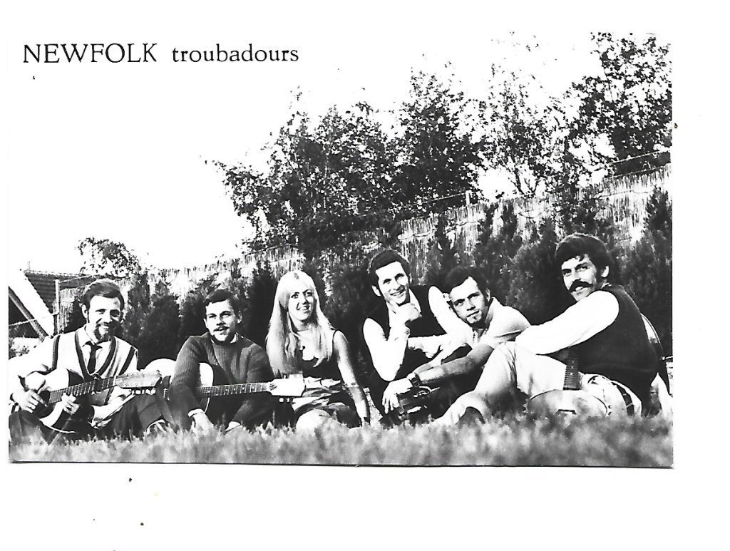Newfolk troubadours, Verzenden, 1980 tot heden, Ongelopen, Sterren en Beroemdheden
