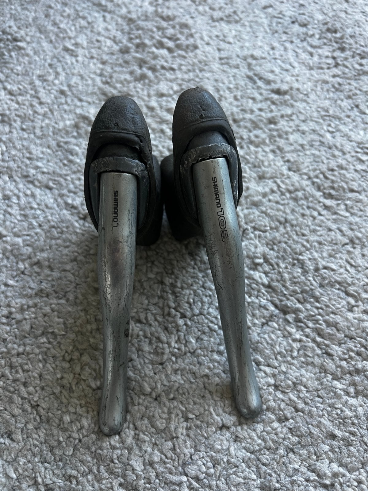 Shimano 105 brake levers, Ophalen of Verzenden, Zo goed als nieuw