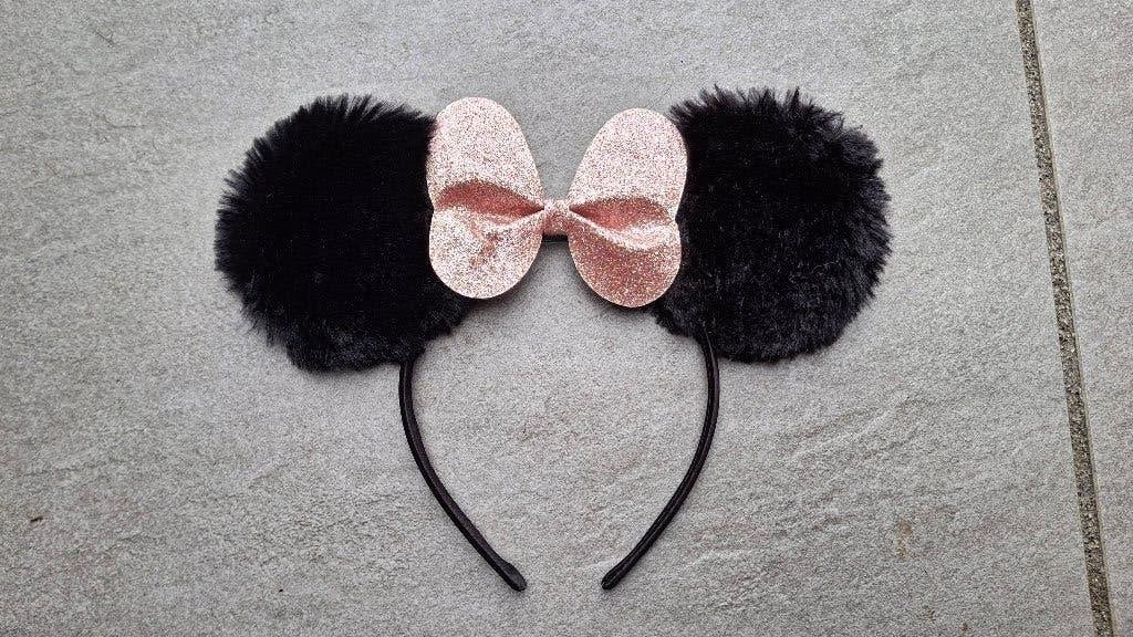 Carnaval verkleden Minnie Mouse oren – ZGAN, Ophalen of Verzenden, Mickey Mouse, Zo goed als nieuw, Overige typen
