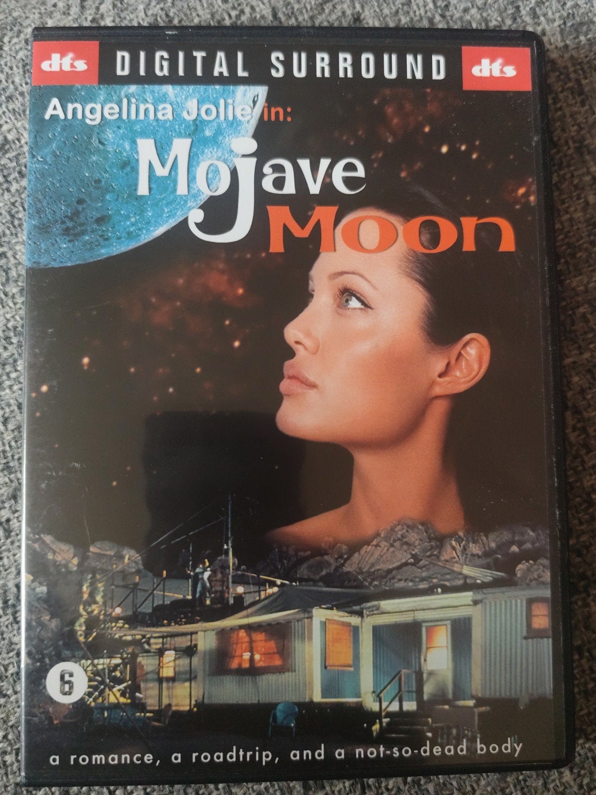 Mojave Moon DVD met Angelina Jolie - Romantiek/Roadtrip, Vanaf 6 jaar, Inclusief doosje, Gebruikt, Engels