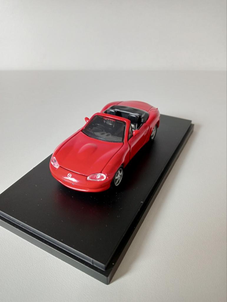 Mazda MX-5 Miata NB schaalmodel 1:43 rood, Ophalen of Verzenden, Nieuw, Auto, Kyosho