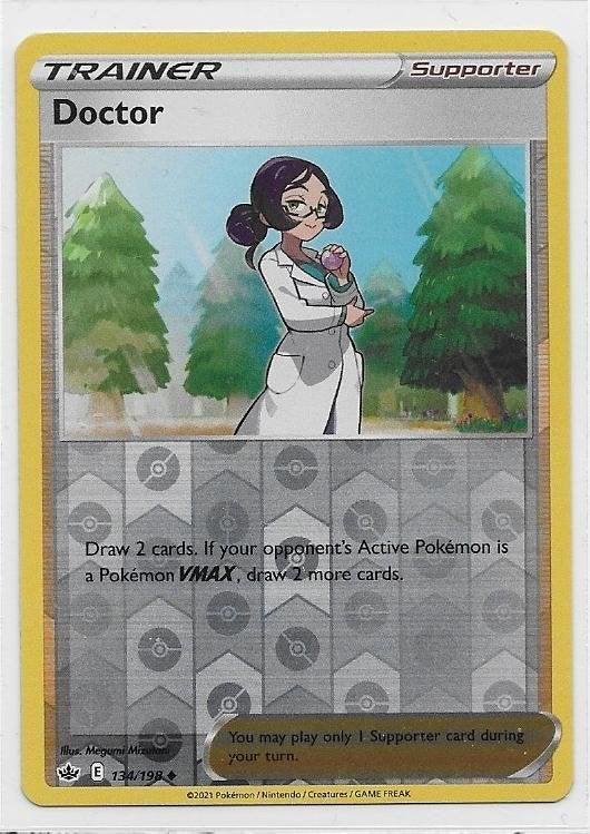 Chilling Reign,  Doctor [reverse] 134/198, Verzenden, Nieuw, Losse kaart