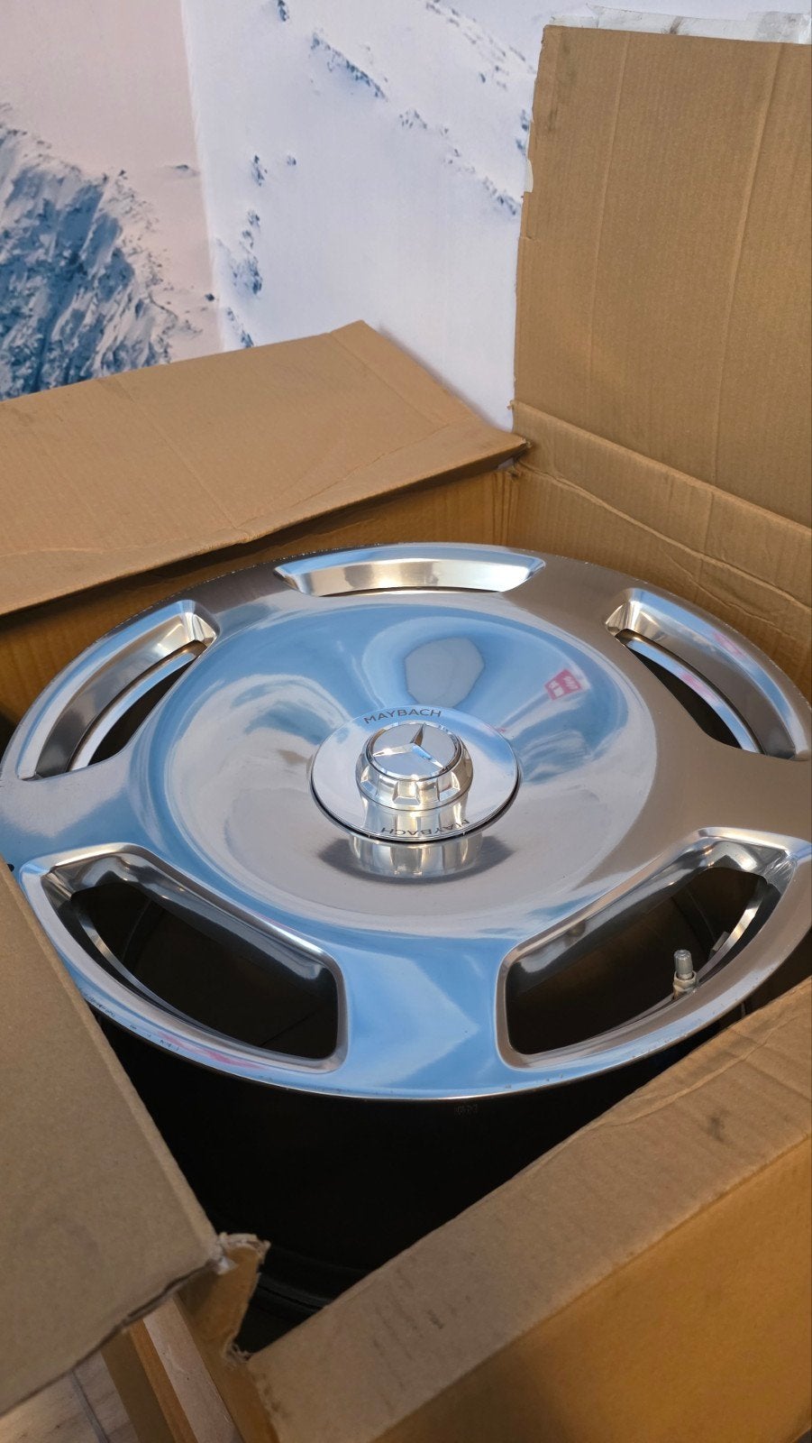 Mercedes W223 Maybach S Klasse 20 inch Velgen ORIG., Ophalen, Gebruikt, Velg(en), Personenwagen