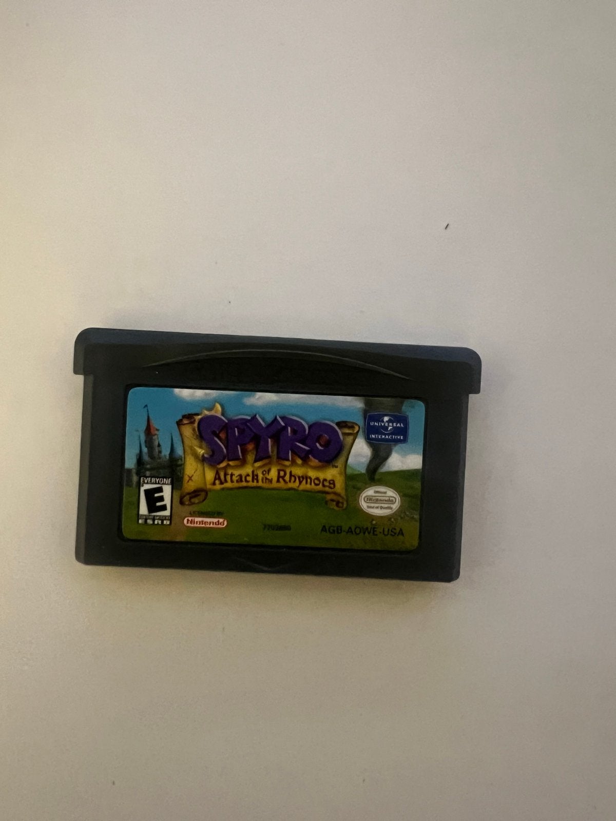 Spyro: Attack of the Rhynocs - Game Boy Advance (GBA), Spelcomputers en Games, Gebruikt, 1 speler, Ophalen of Verzenden, Vanaf 3 jaar