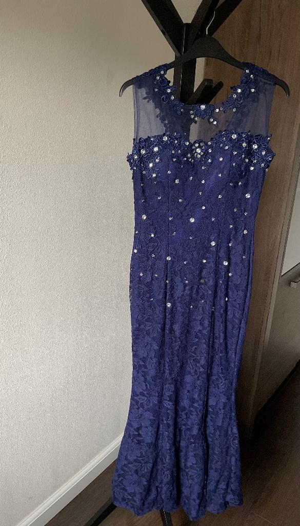 Gelegenheidse jurk, Kleding | Dames, Blauw, Nieuw, Ophalen of Verzenden, Onbekend