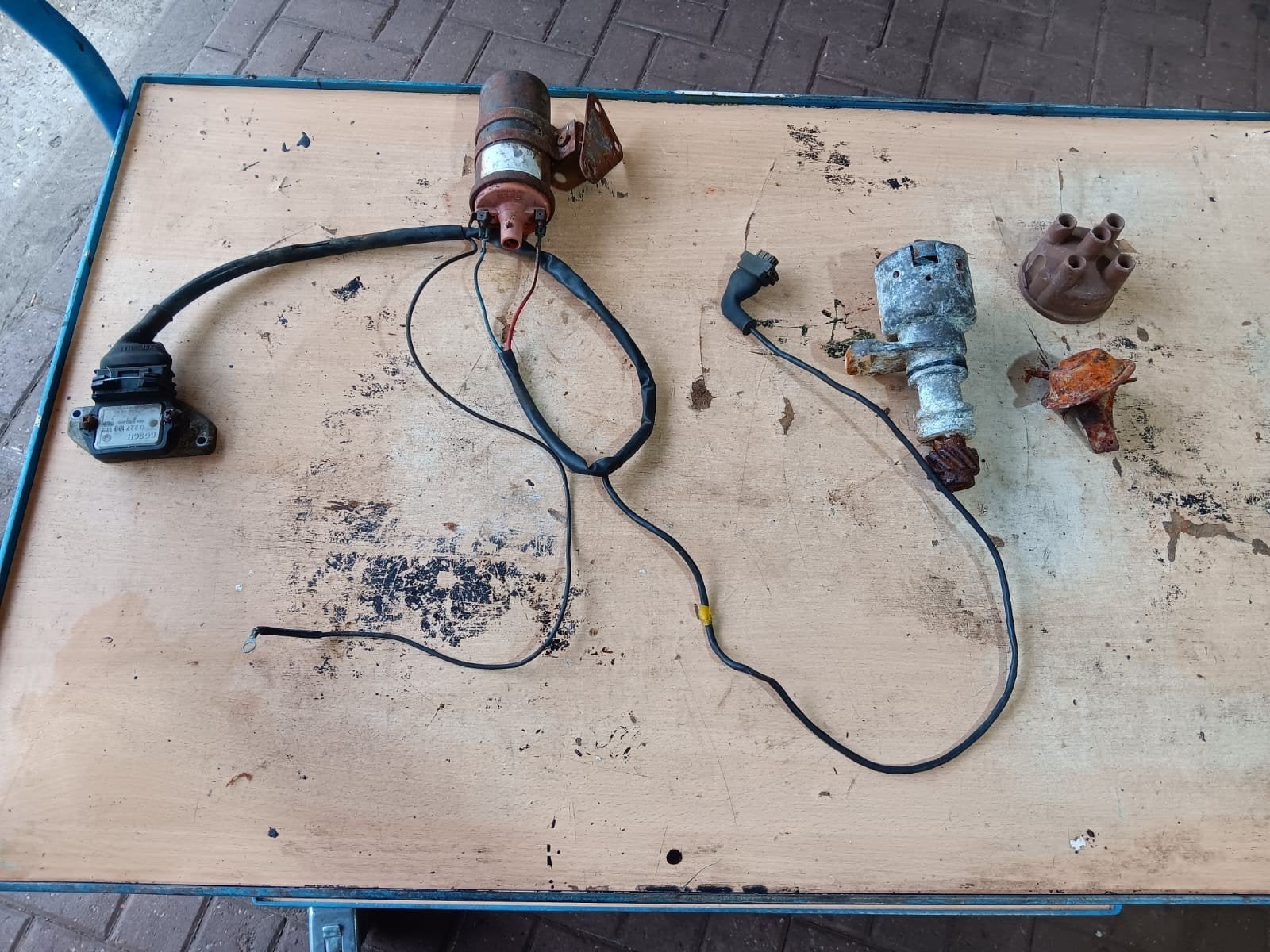 volvo 240 hallgever ontsteking met kabelboompje, Ophalen, Gebruikt, Volvo