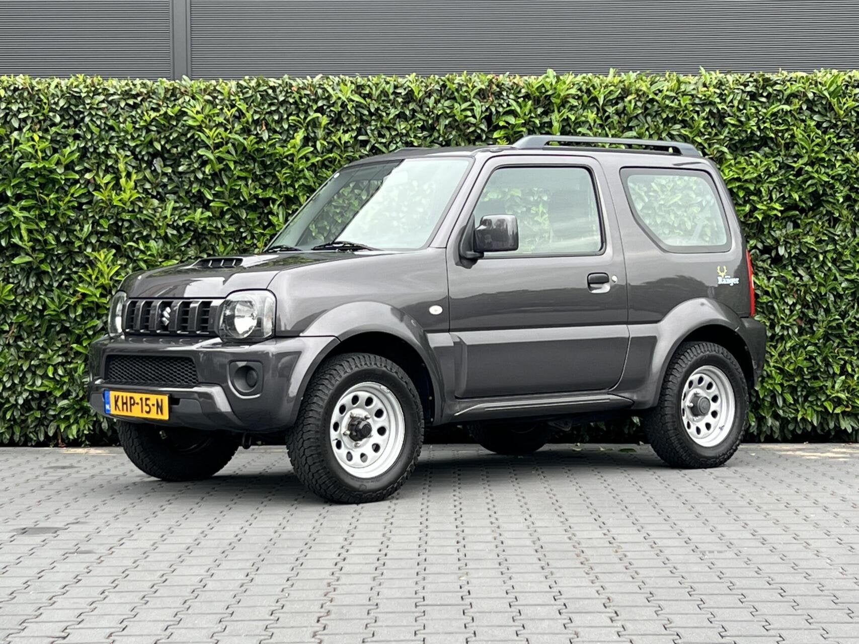 Suzuki Jimny 1.3 Exclusive RANGER AUTOMAAT, AIRCO, STOELVERW, Auto's, Automaat, Gebruikt, Zwart, 4 stoelen