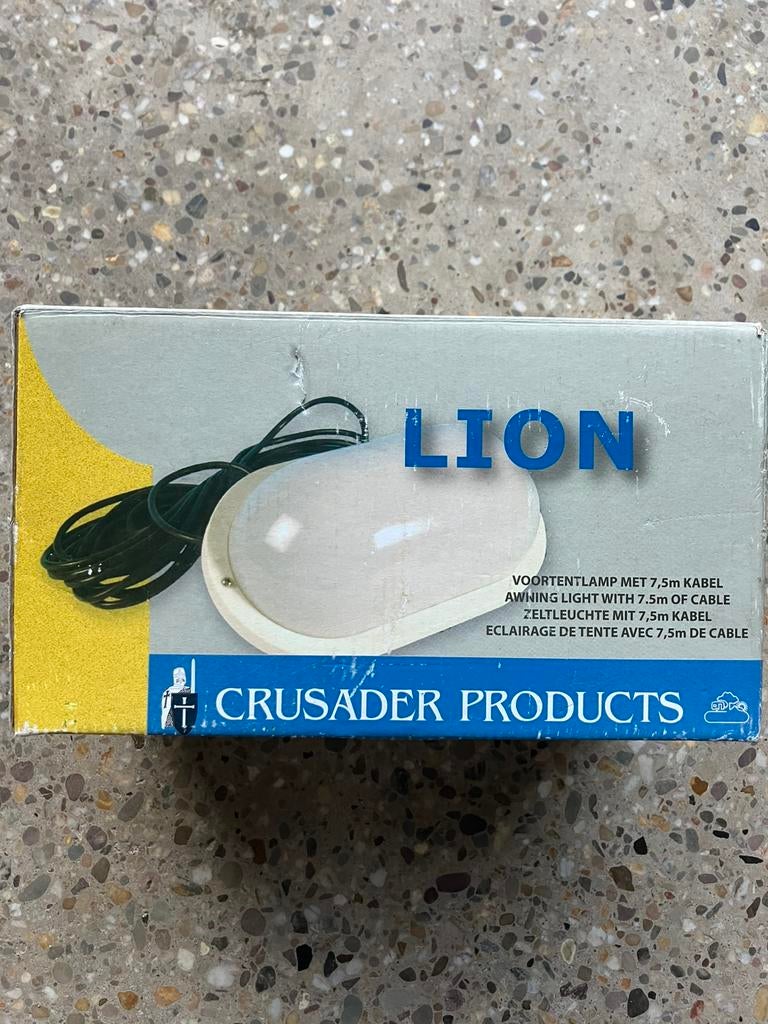 Voor tent lamp, Ophalen, Zo goed als nieuw