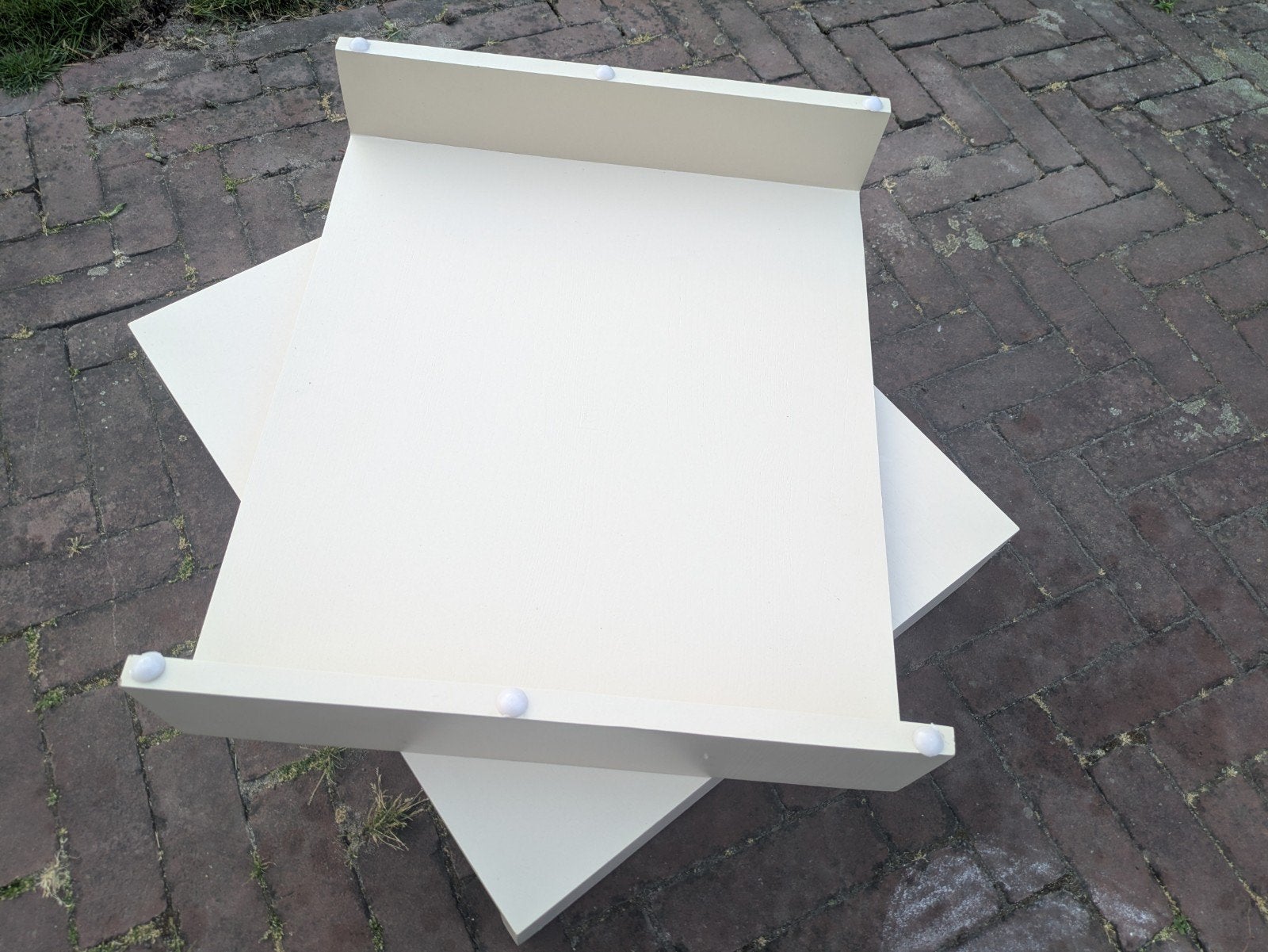 2 design HK Living tafels, Ophalen, Minder dan 75 cm, Minder dan 150 cm