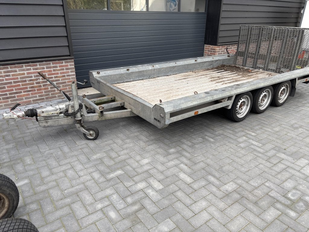 Hulco Terrax oprijwagen Machinetransporter aanhanger opknap, Gebruikt