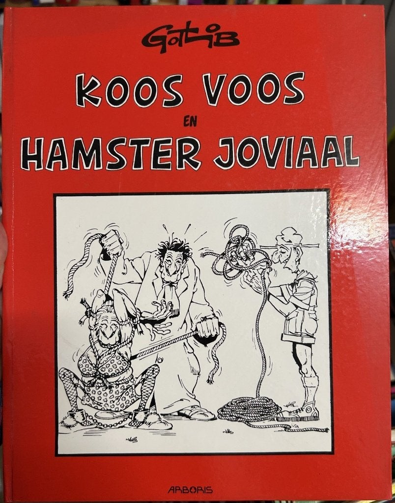 Koos Voos en Hamster Joviaal (hardcover) - Marcel Gotlib, Eén stripboek, Ophalen of Verzenden, Zo goed als nieuw