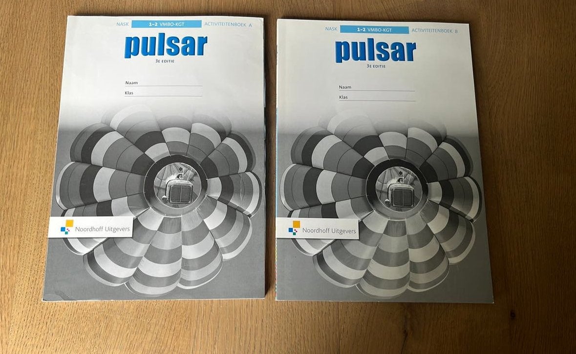 NASK 1-2 vmbo-kgt Activiteitenboek A en B, Boeken, Schoolboeken, VMBO, Piet Bruins; Joris van Elferen, Natuurkunde, Ophalen of Verzenden