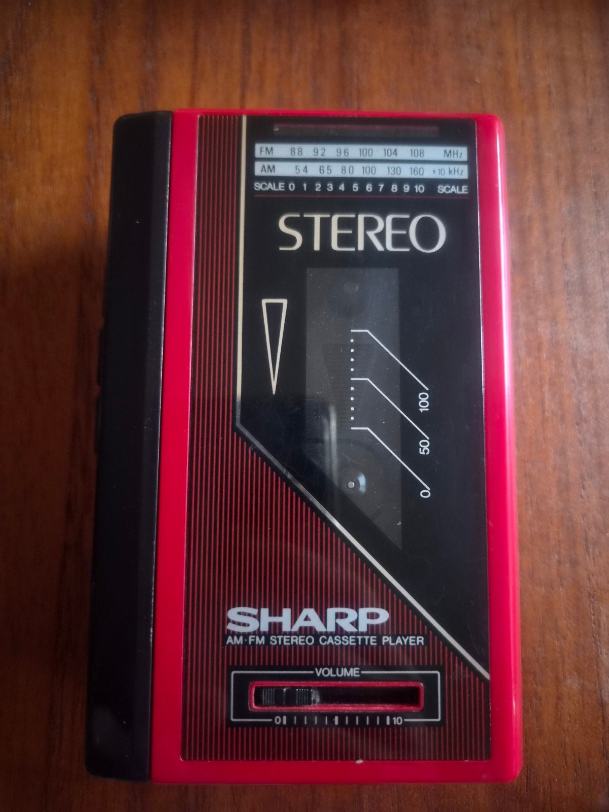 Vintage Sharp Walkman AM/FM Stereo Cassette Speler, Ophalen of Verzenden, Walkman